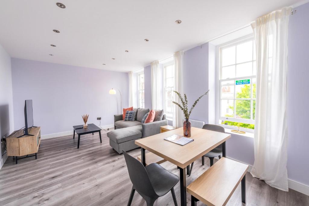 Et opholdsområde på Luxury Morris Mews - High Spec - 7 Guests