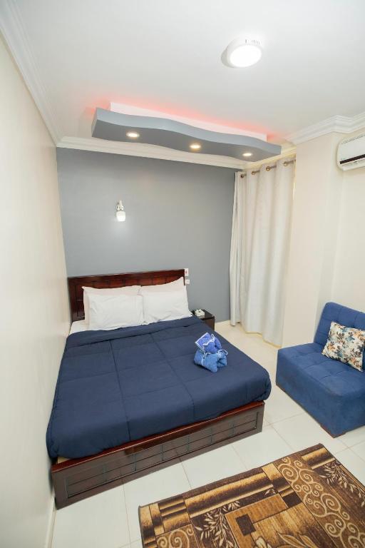 Postel nebo postele na pokoji v ubytování Horus Guest House Pyramids