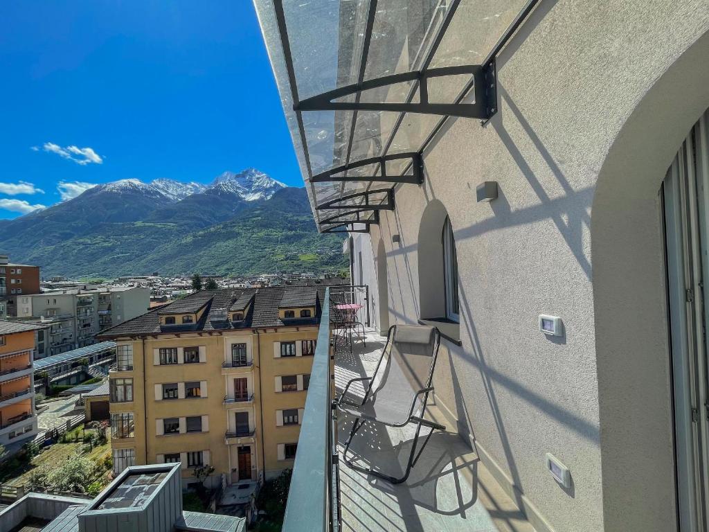 Výhľad na hory alebo výhľad na hory priamo z apartmánu