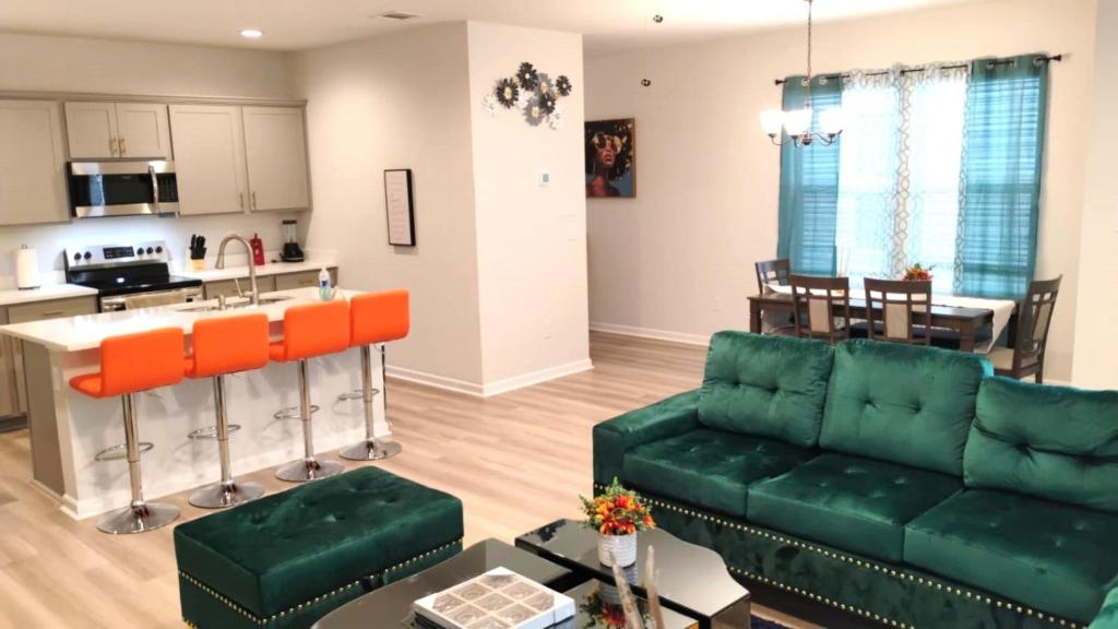 Kuchyň nebo kuchyňský kout v ubytování Game Day Touchdown Lounge in Baton Rouge - CB1024