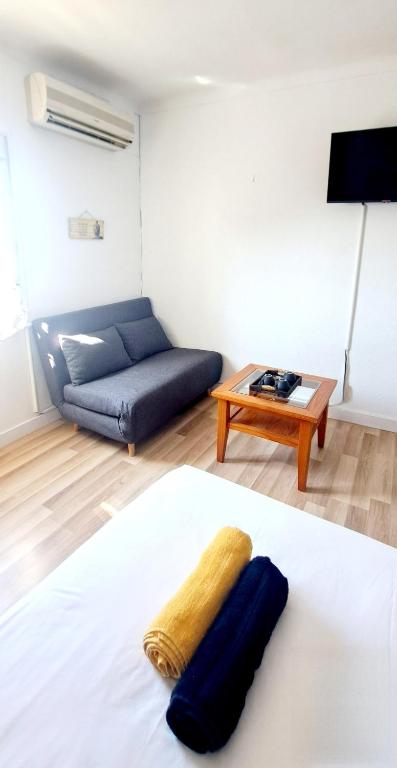 Posedenie v ubytovaní Casa Ridao-Habitación Buddha con vistas