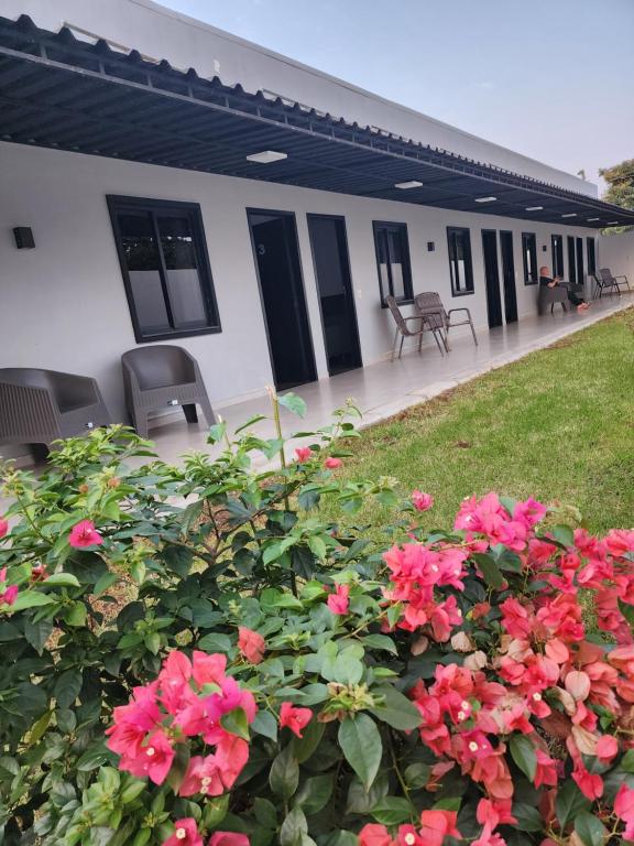Zahrada ubytování Hospedaje Santa Sofía