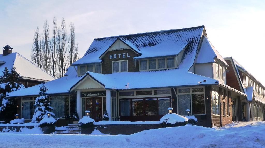Hotel Het Landhuis v zimě