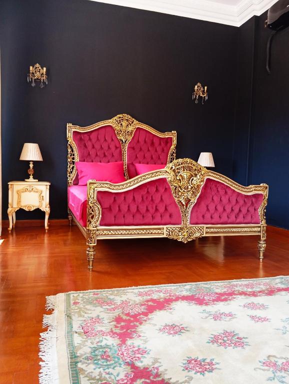 Posezení v ubytování IRIS baroque apartment