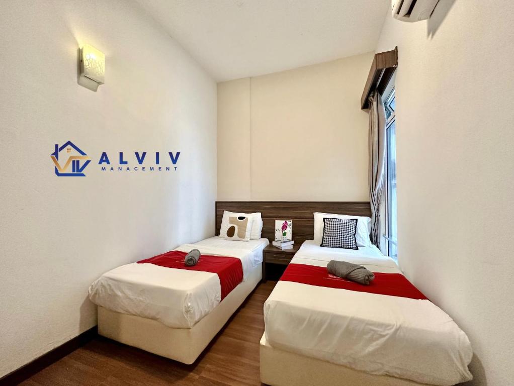 Amari Lagoon Melaka Kids Friendly I 5min Zoo Melaka - Apartment Mit 2 Schlafzimmern Und Balkon