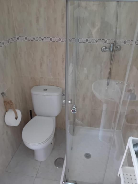 A bathroom at Apartamento Sostoa 1