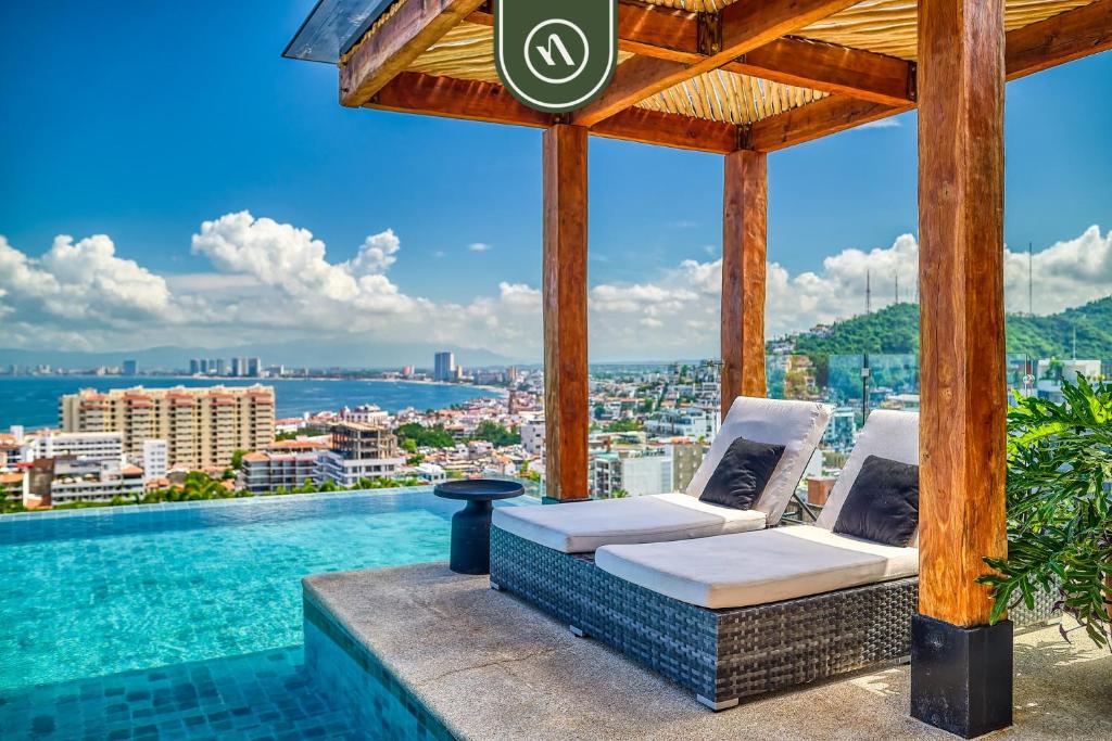 View of Luxury 1 BR Condo in Romantic Zone - Infinity Pool, Puerto Vallarta (updated prices 2026)