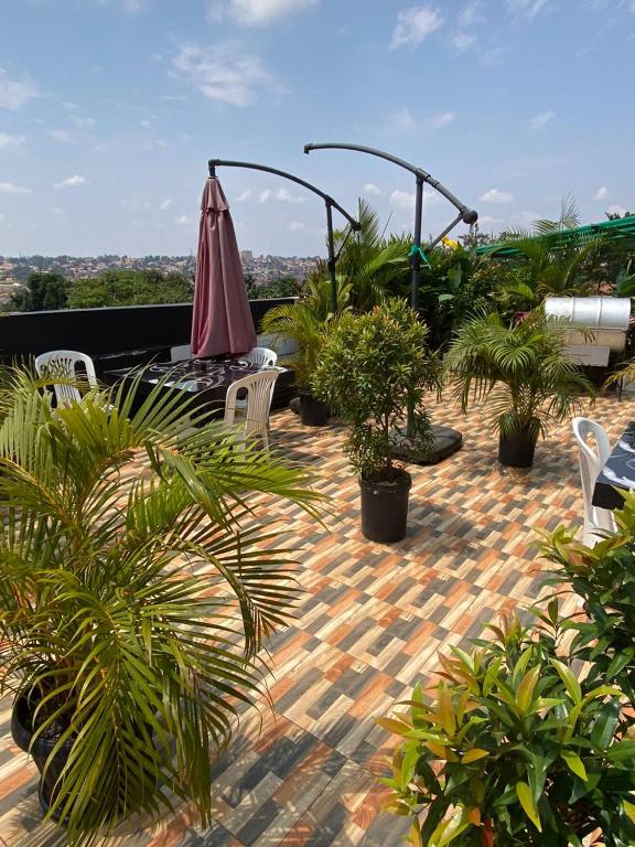 Zahrada ubytování Javelin Hotel , Kampala, Uganda