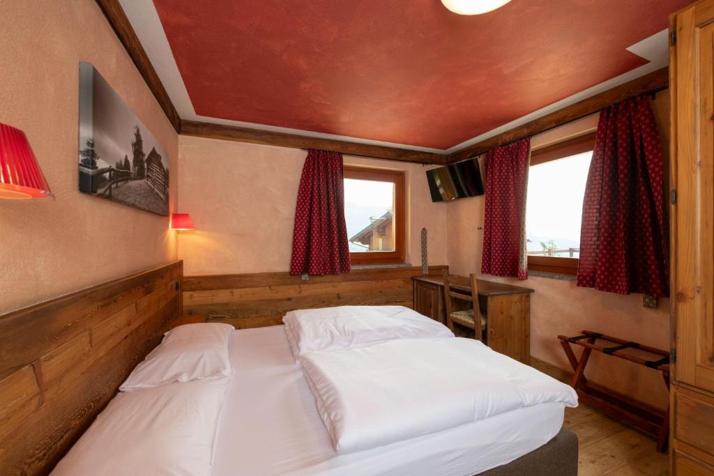 Postel nebo postele na pokoji v ubytování Maison de leon