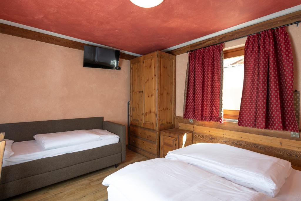 Postel nebo postele na pokoji v ubytování Maison de leon
