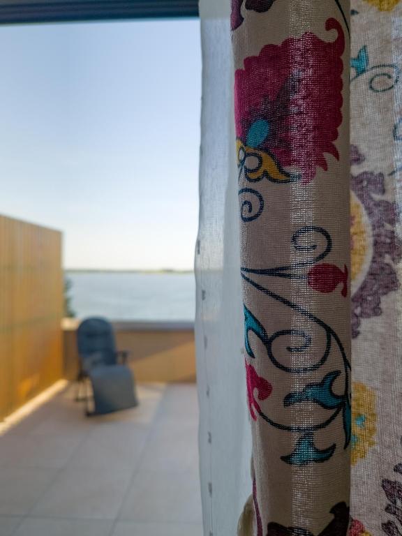 Balkón alebo terasa v ubytovaní Żubr Nad Zalewem