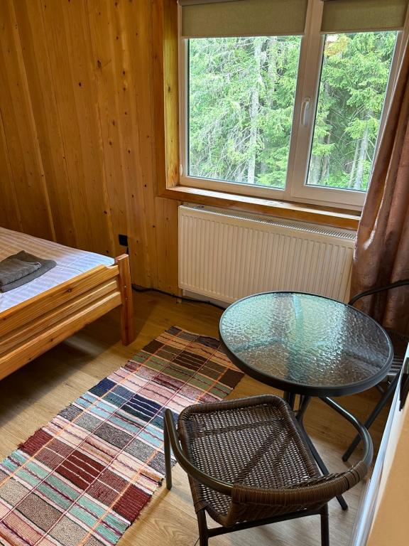 Postel nebo postele na pokoji v ubytování Plai
