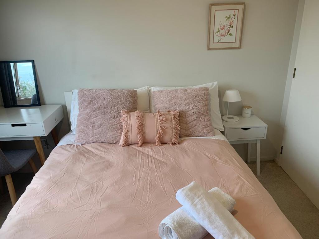 Postel nebo postele na pokoji v ubytování Warm double Room