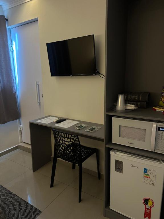 Kuchyň nebo kuchyňský kout v ubytování Guaru Inn Hostel