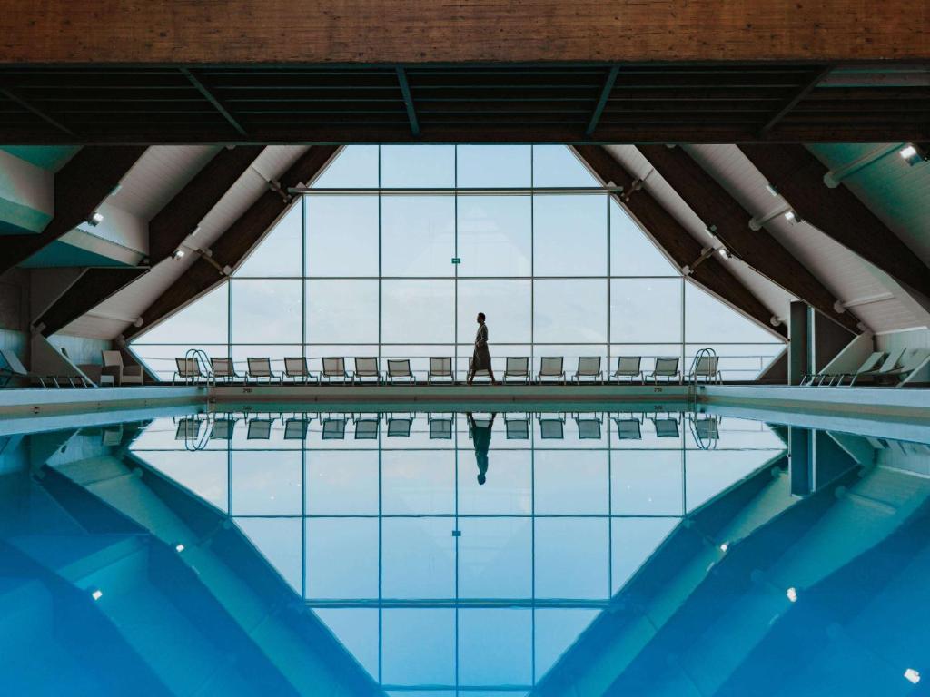 Bazén v ubytování Novotel Thalassa Le Touquet nebo v jeho okolí