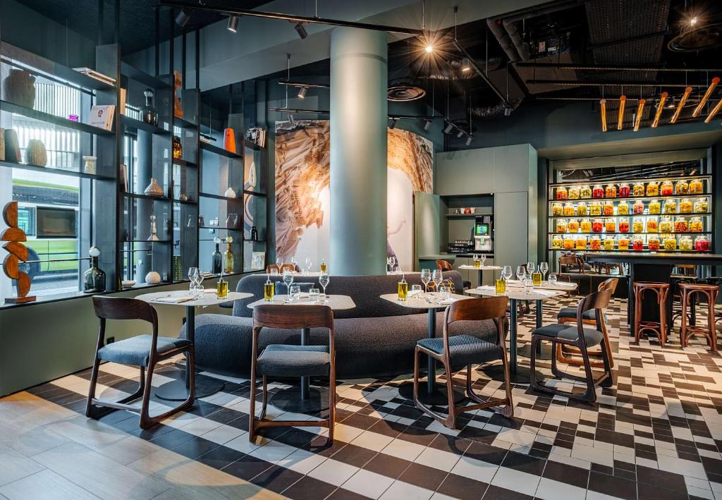 Гостиная зона в Radisson Hotel Reims