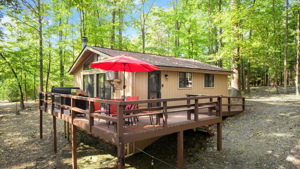 Budova, kde se chata nachází