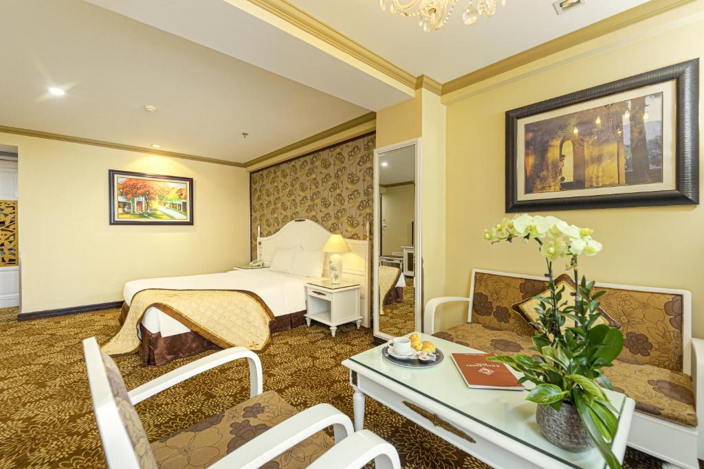 Posezení v ubytování Chalcedony Grand Hotel