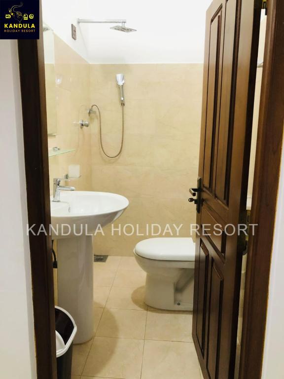 Koupelna v ubytování Kandula Holiday Resort