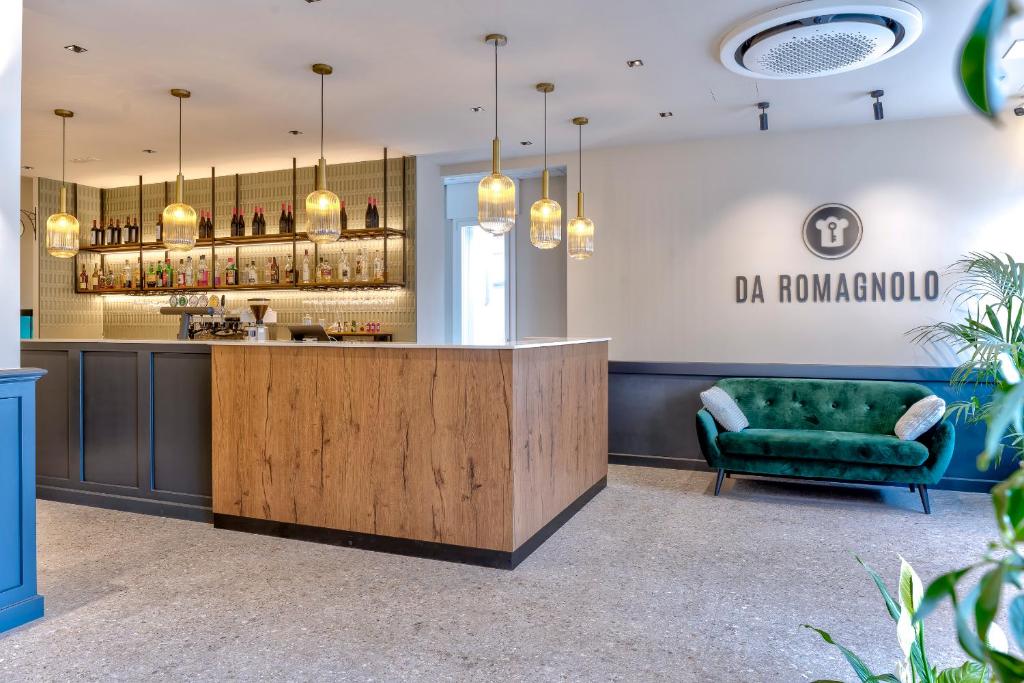 Posezení v ubytování Hotel da Romagnolo