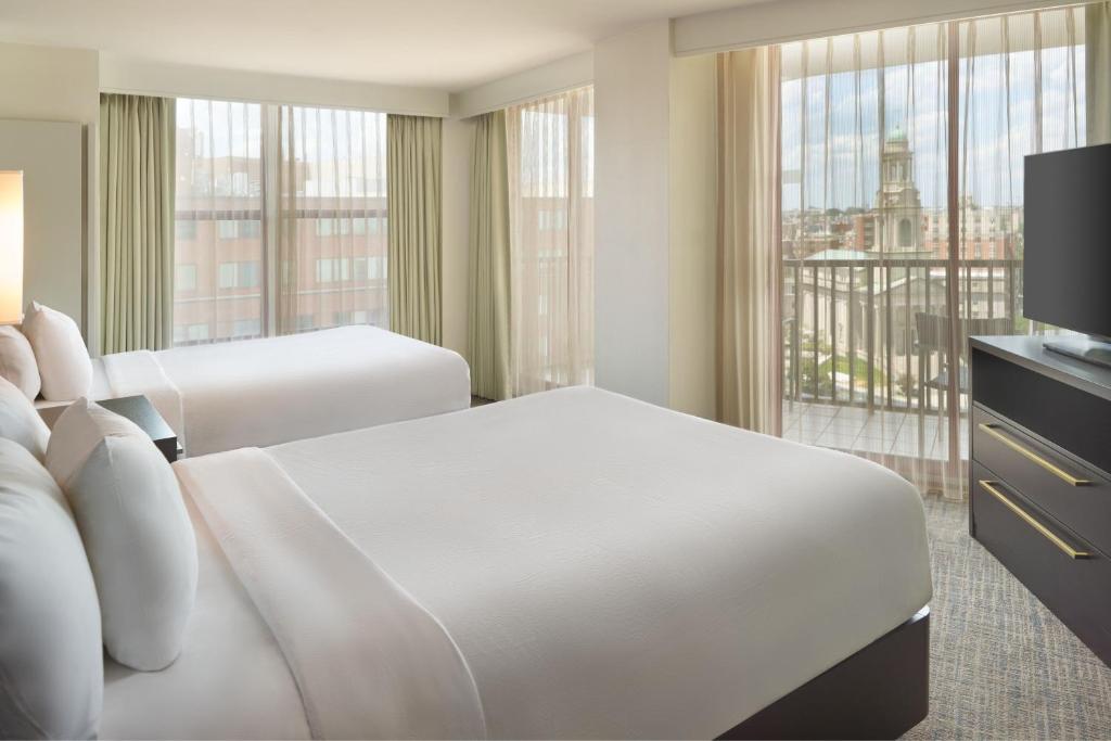 Residence Inn Washington, DC/ Downtown - One-Bedroom Suite With Two Queen Beds And Sofa Bed