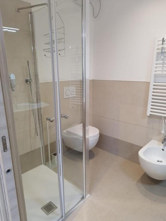A bathroom at Agriturismo La dimora dei Re