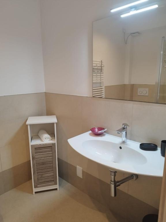 A bathroom at Agriturismo La dimora dei Re