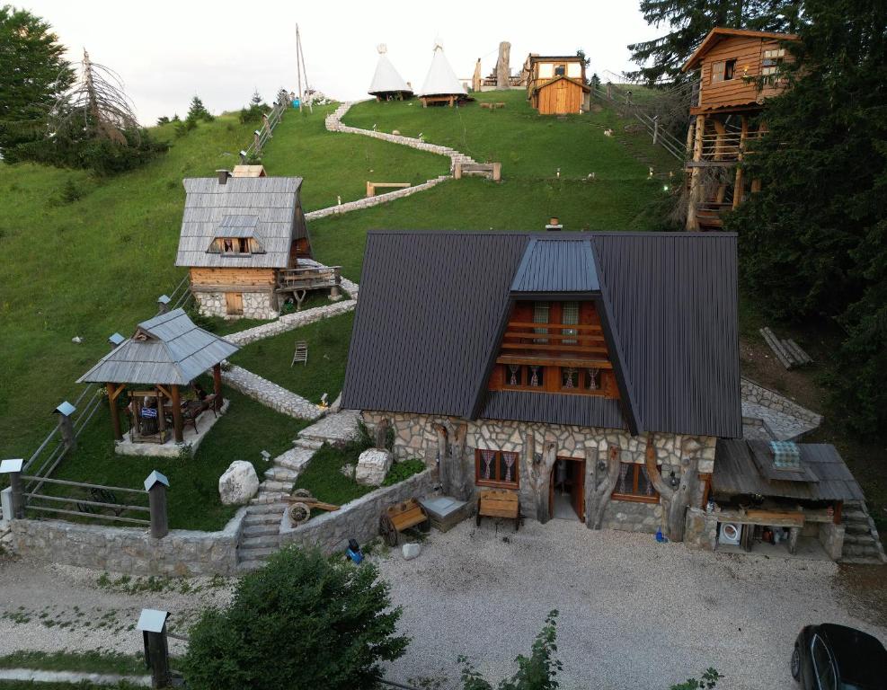 Budova, kde se penzion nachází