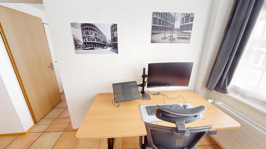 Posezení v ubytování Zentral Altstadt Chur - Bahnhofsnah - Ferienwohnung - Bernina Express - Solution-Grischun