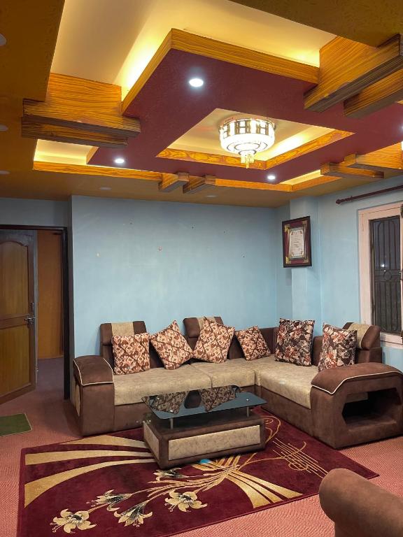 Posezení v ubytování Raniban Serenity Suite