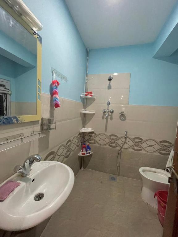 Koupelna v ubytování Raniban Serenity Suite