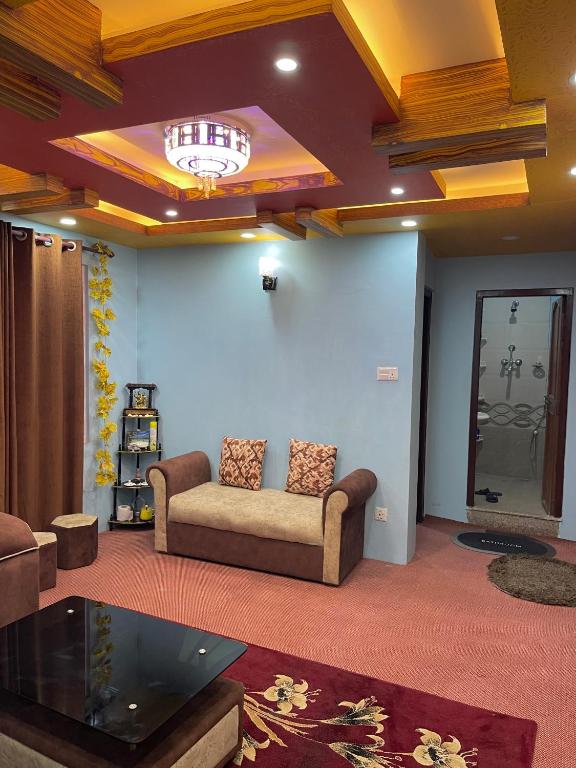 Posezení v ubytování Raniban Serenity Suite
