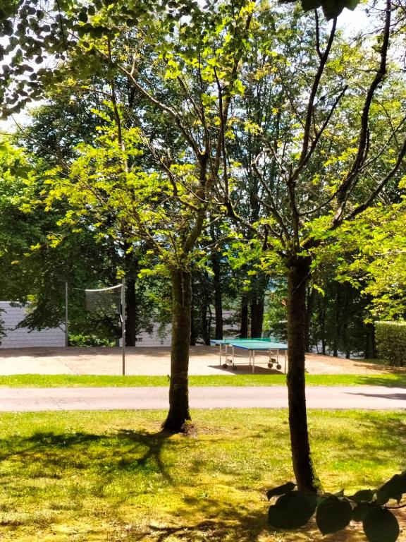 Zahrada ubytování Les Adrets de Malmedy