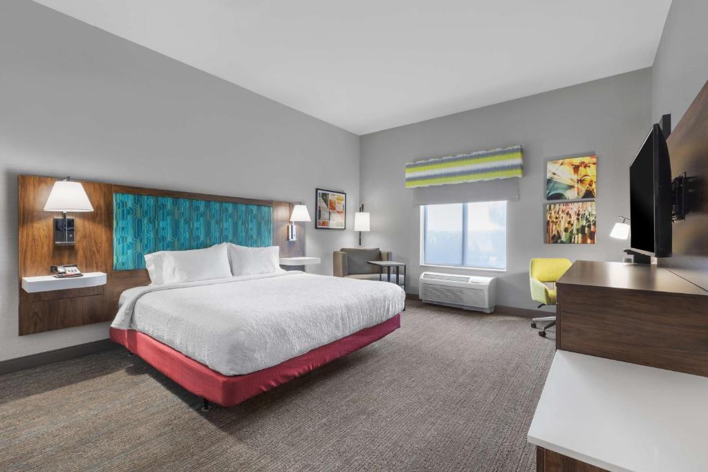 Postel nebo postele na pokoji v ubytování Hampton Inn Pendleton