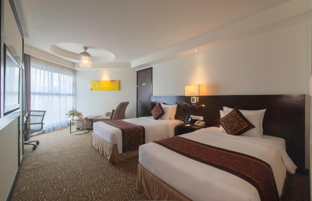 Phòng Deluxe 2 Giường Đơn Nhìn Ra Biển