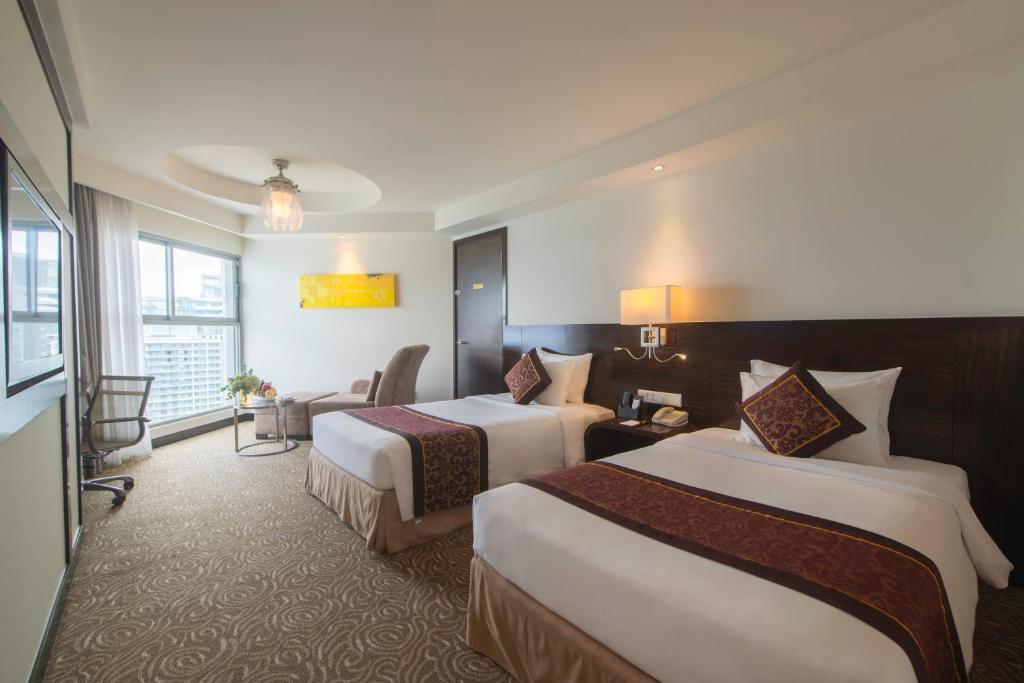 Phòng Deluxe 2 Giường Đơn Nhìn Ra Biển