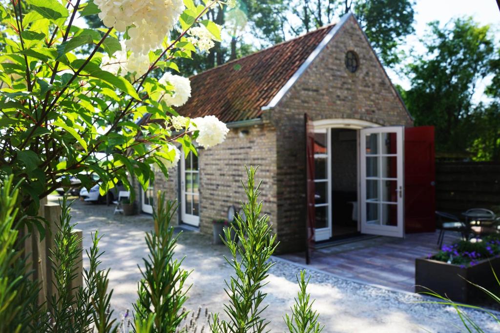 Zahrada ubytování B&B Piebengastate Welsrijp