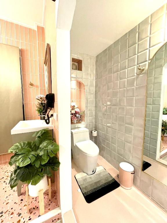 Koupelna v ubytování Virawan home villa ที่พักเกาะล้าน