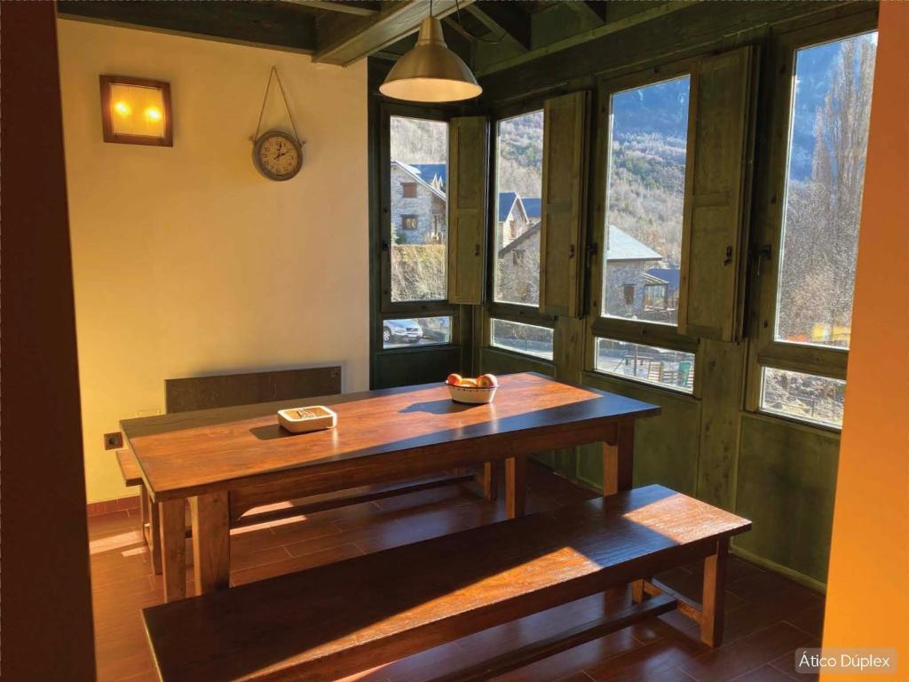 Apartamentos dúplex en Casa Rural Fundanal en Hoz de Jaca - Appartement Duplex