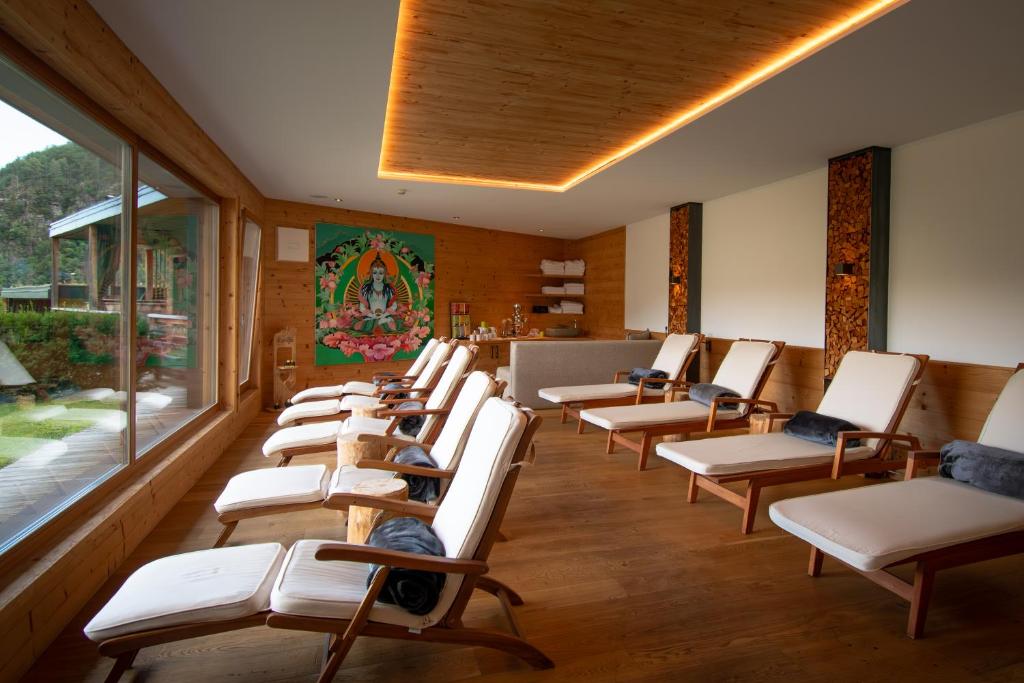 Posezení v ubytování Hotel-Chalet Pennhof