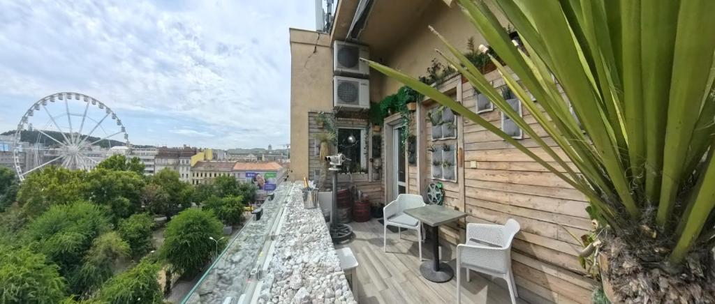 Balkón alebo terasa v ubytovaní Vista Suites 1-2