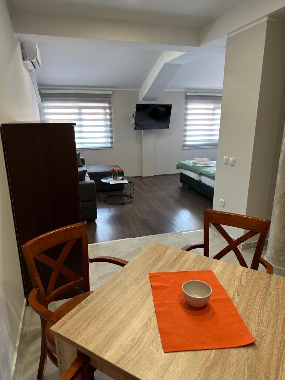 Posezení v ubytování Fenix Apartments