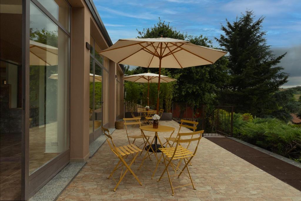 Patio nebo venkovní prostory v ubytování Luce Boutique Hotel