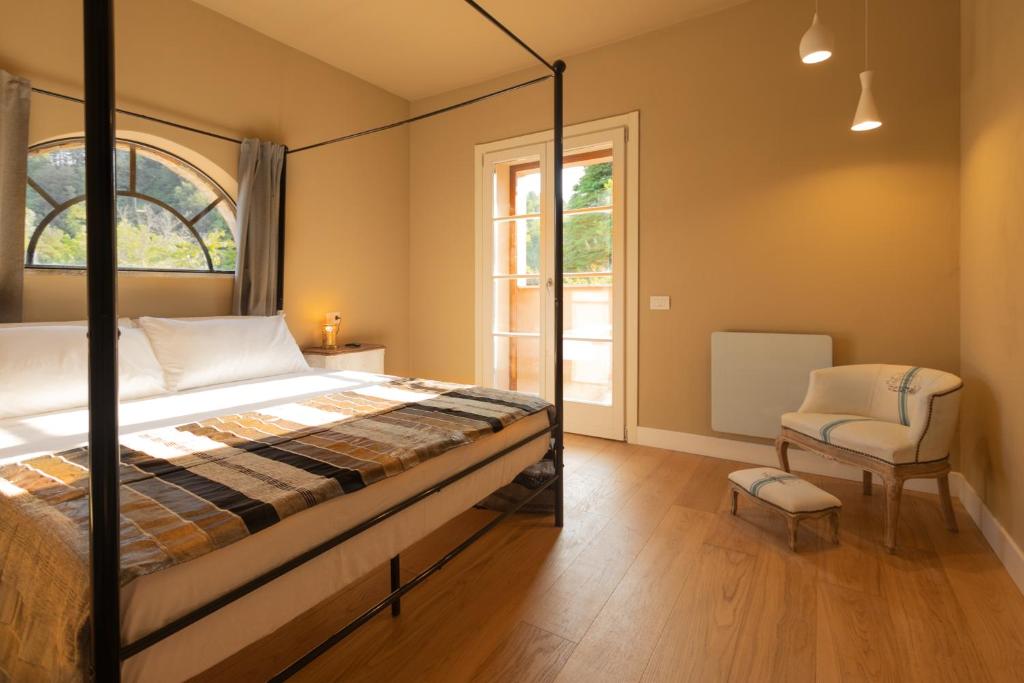Postel nebo postele na pokoji v ubytování Luce Boutique Hotel