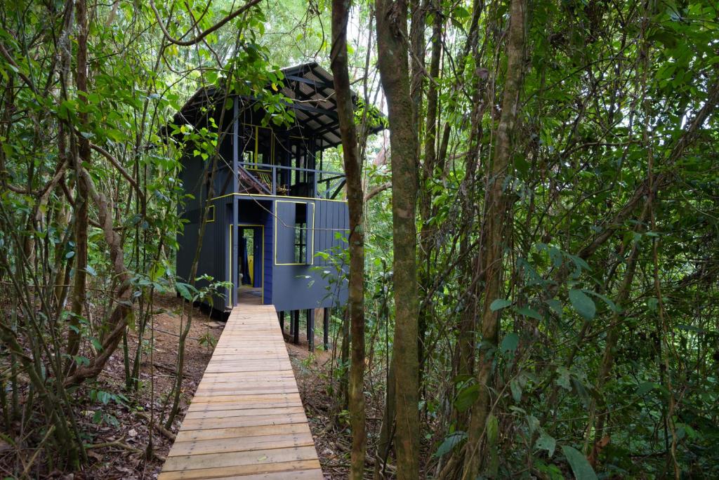 Zahrada ubytování Yatama Rainforest Ecolodge