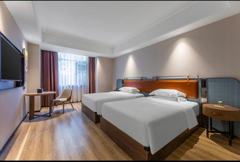 Fotografie z fotogalerie ubytování Echarm Hotel Wuhan Hanxi Third Road Branch v destinaci Wu-chan