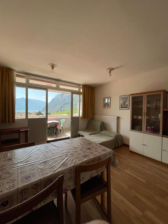 Posezení v ubytování Residence Cascata Varone
