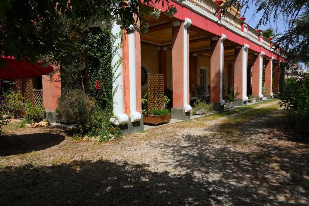 Zahrada ubytování Villarancia