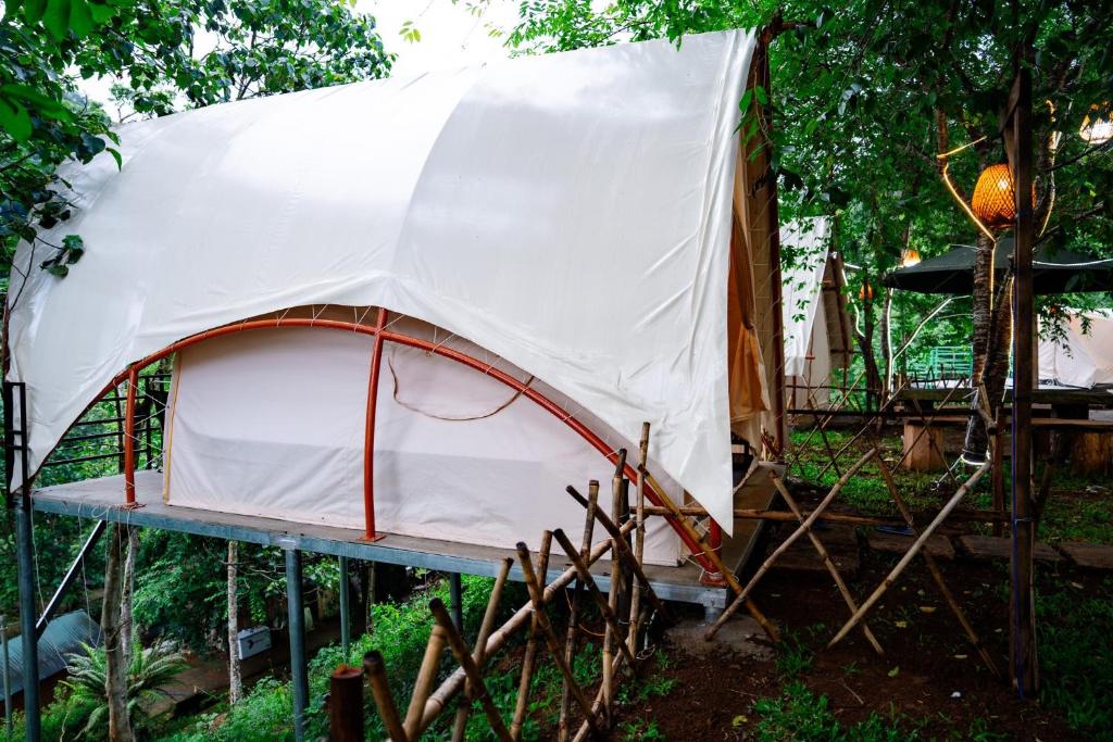 Zahrada ubytování Khu Gghỉ Dưỡng glamping Pa Sỹ 3