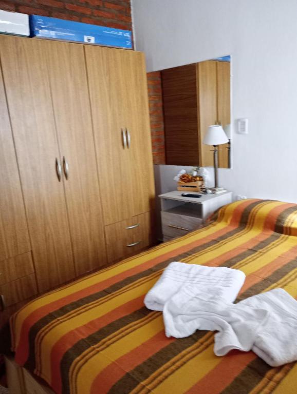 Postel nebo postele na pokoji v ubytování Departamento para 4 personas